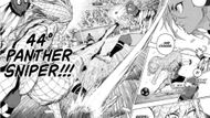 Reo copies Chigiri's shot (Image Source: Shueisha)